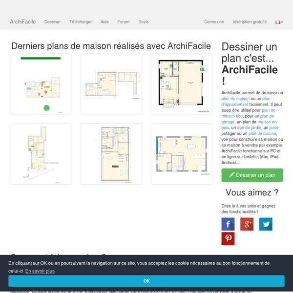 Plan de maison et plan d'appartement