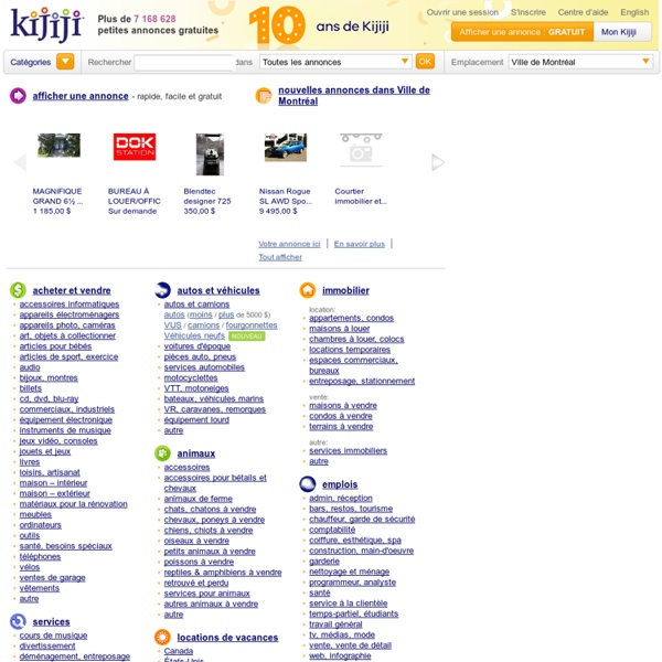 Free Kijiji Canada Classifieds