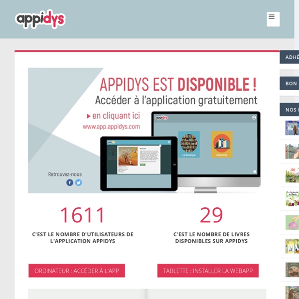 Appidys, l'éditeur digital pour les dyslexiques et les dys