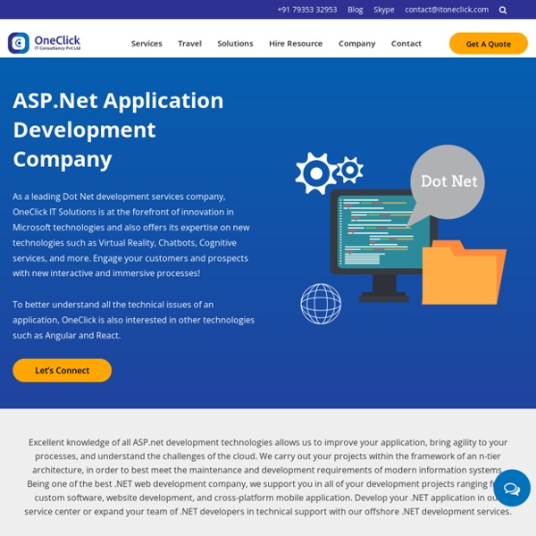 .Net Application Development Service Provider Company