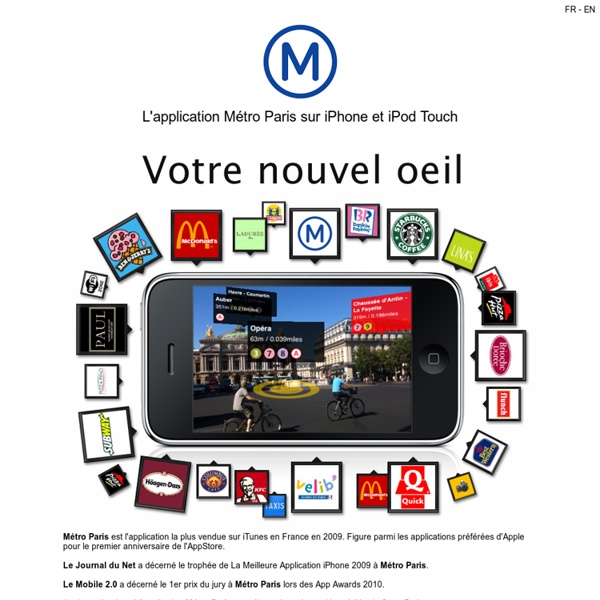 L'application Métro Paris sur iPhone et iPod Touch