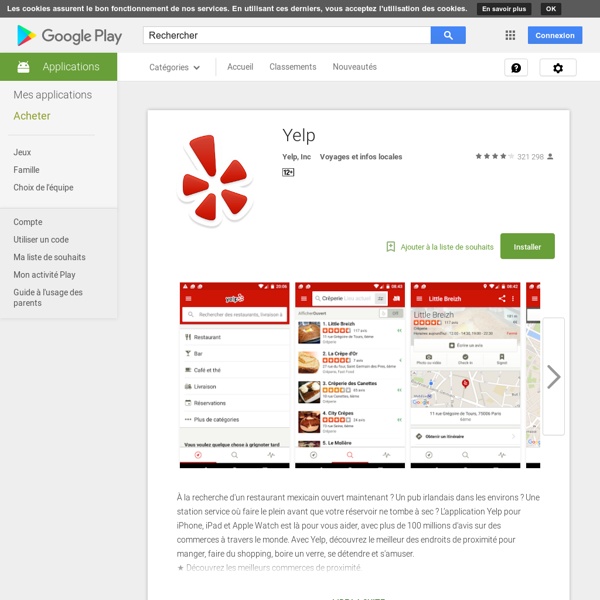 Yelp - Android-appar på Google Play