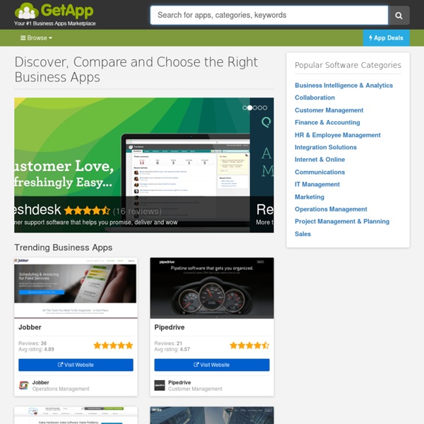 Business Software Reviews, SaaS & Cloud Applications Directory