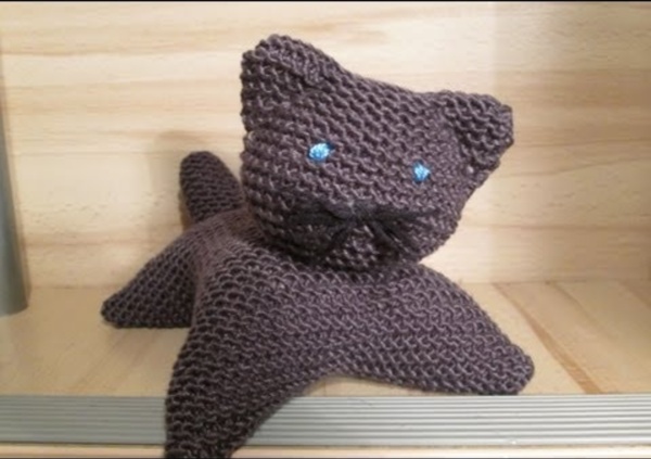 TRICOT - Apprendre à tricoter un chat (facile)