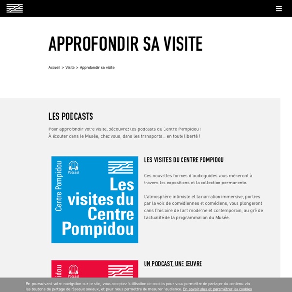 Approfondir sa visite – Centre Pompidou
