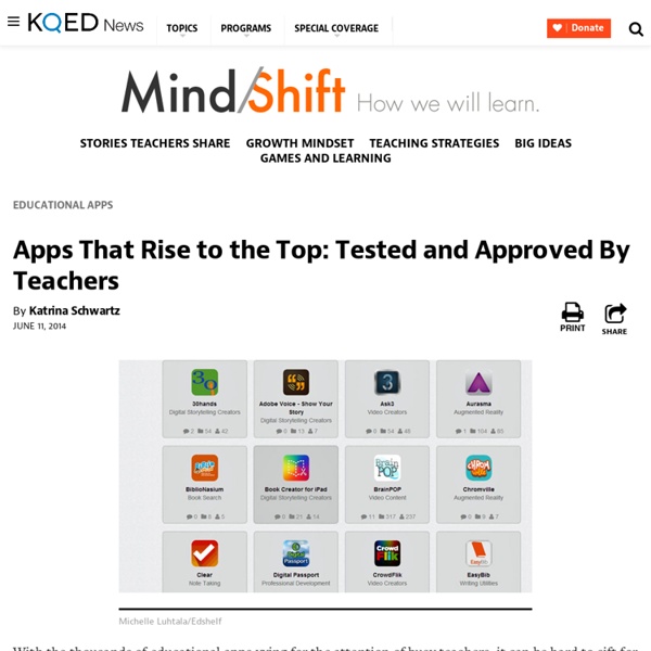 Apps That Rise to the Top: Tested and Approved By Teachers