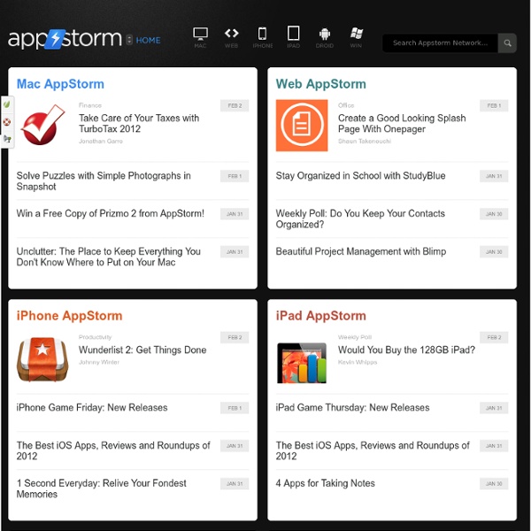 AppStorm App Reviews and Blogs