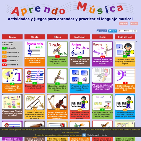 Aprendo Musica con las TIC