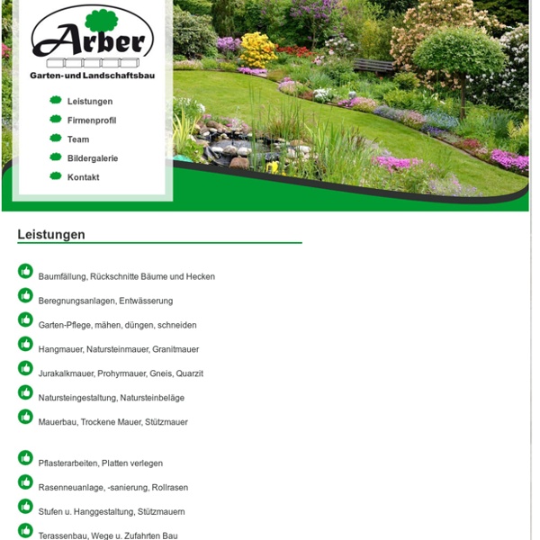 ARBER Garten- und Landschaftsbau