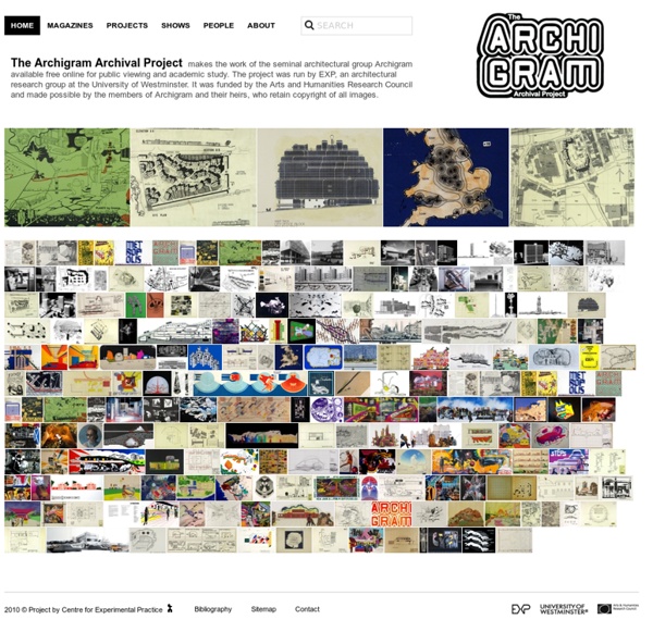 Archigram Archival Project