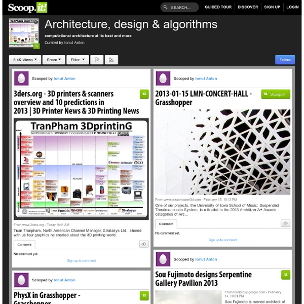 Architecture, design & algorithms