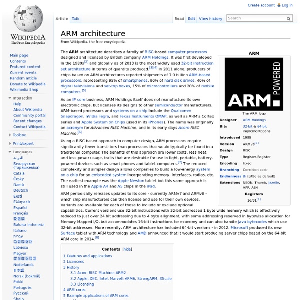 ARM architecture