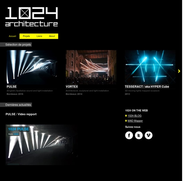 1024 - 1024 architecture / Creative Label / Art Installation / Video Mapping