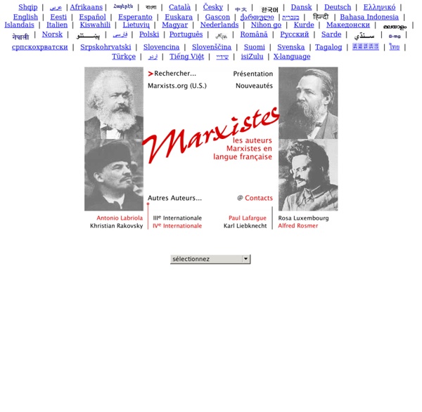 Archive Internet des marxistes