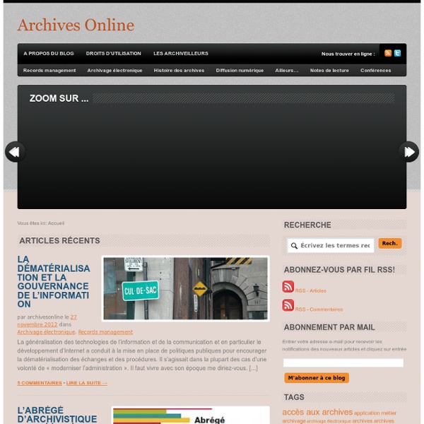 Archives Online