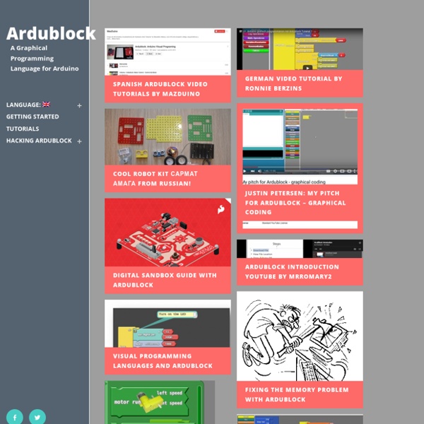 A Graphical Programming Language for Arduino