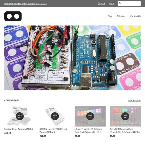 .:oomlout:. Arduino & DIY Electronics and kits in the UK