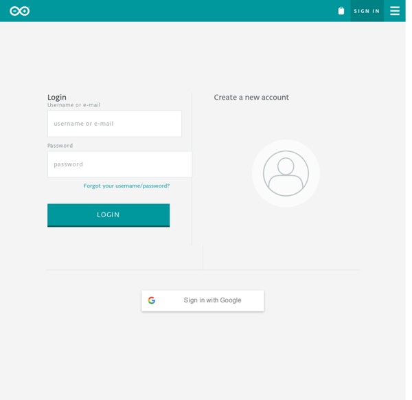 Arduino SSO - Login