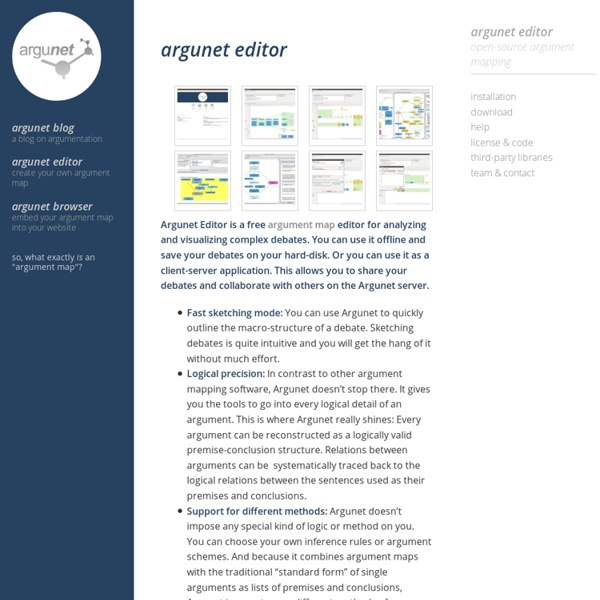 Editor - Argunet