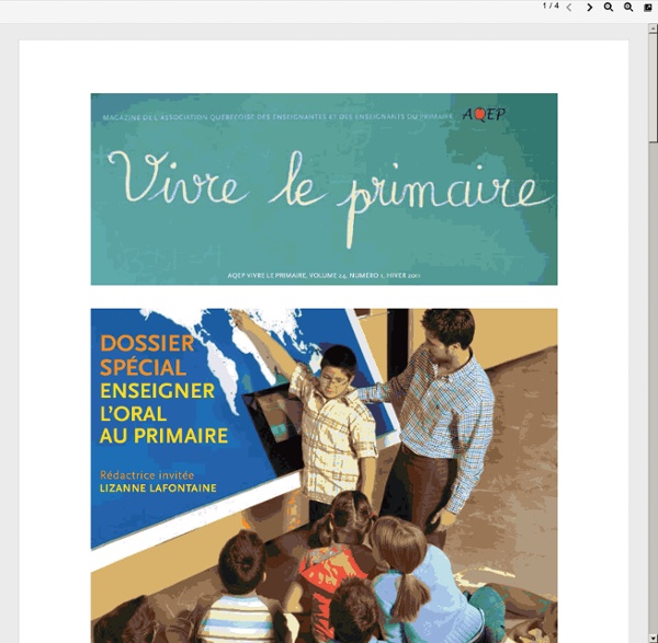 L'oral pragmatique : un enseignement de l'oral près de la réalité des élèves