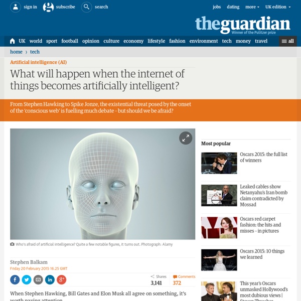 What will happen when the internet of things becomes artificially intelligent?