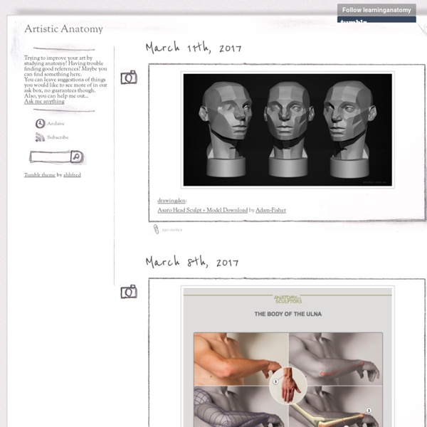 Artistic Anatomy | Pearltrees