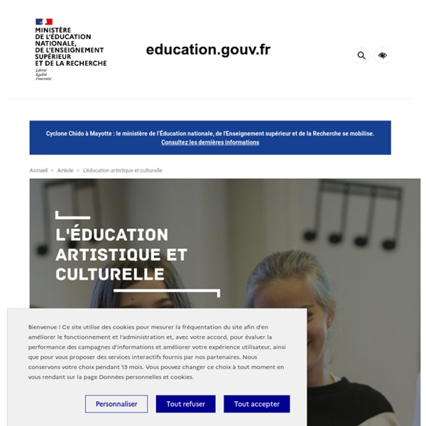 L'éducation artistique et culturelle