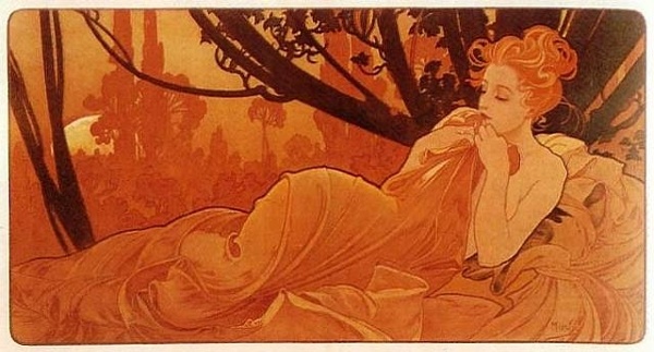 Art Nouveau Lady