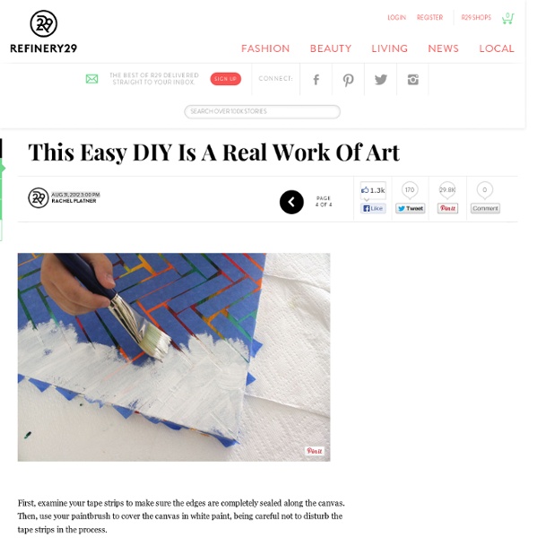 DIY Artwork - Easy Painting Projects