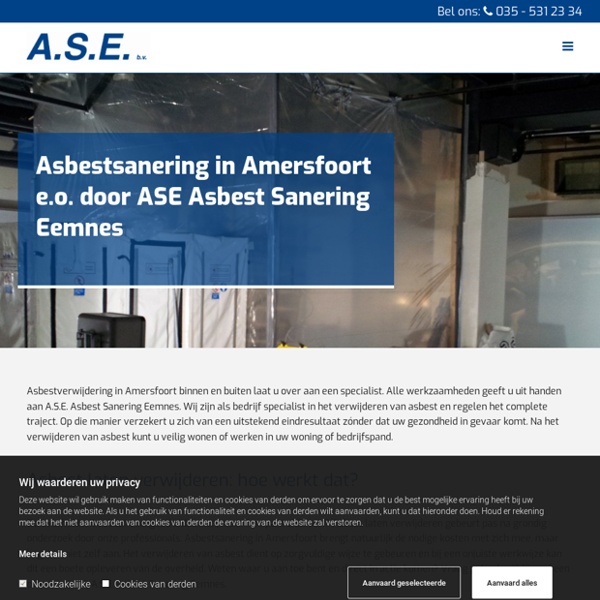 Asbest laten verwijderen in Amersfoort e.o.