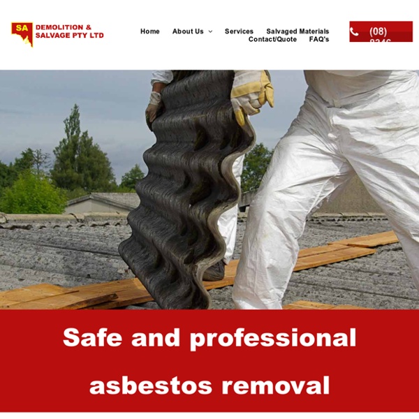 Asbestos Removal Services in Adelaide