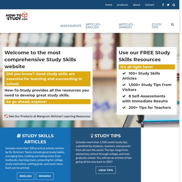 Study Skills - How to Study