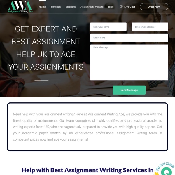 Online Assignment Writing Services - Best Assignment Help UK