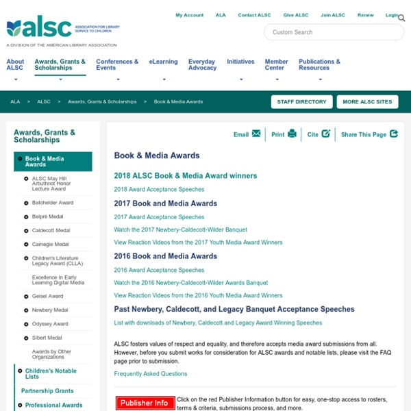 ALSC - Children Book & Media Awards