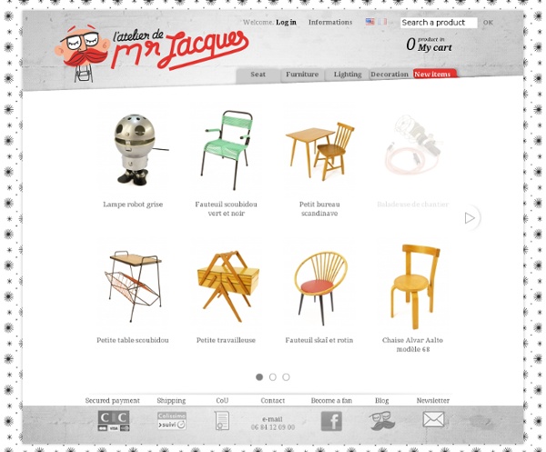 L'Atelier de Mr Jacques - L'Atelier de Mr Jacques - Mobilier vintage pour enfants