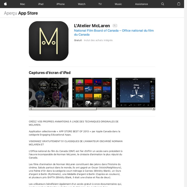 L'Atelier McLaren pour iPhone, iPod touch et iPad dans l’App Store sur iTunes