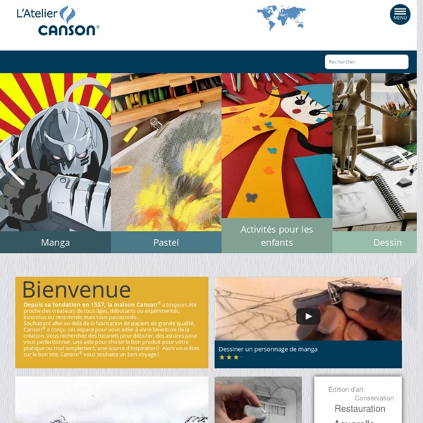 L'Atelier Canson - Tutos, cours, techniques artistiques par Canson