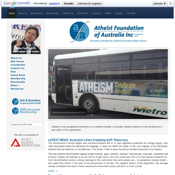 Atheist Foundation of Australia Inc