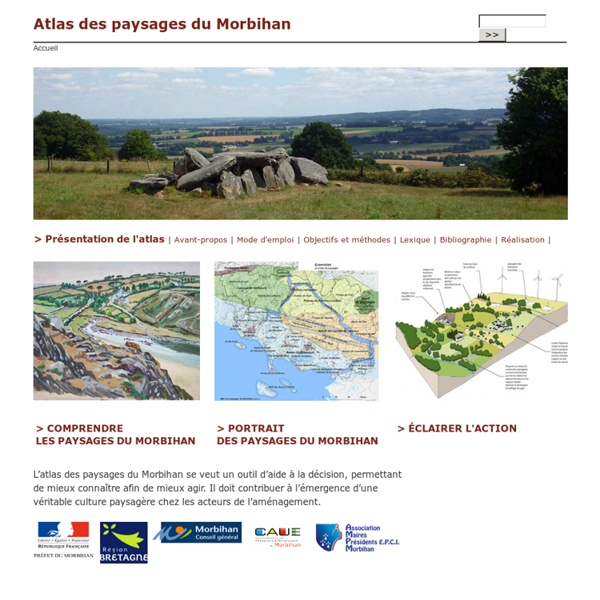 Atlas des paysages du Morbihan