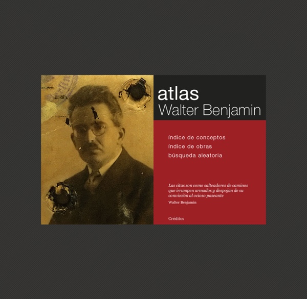 Atlas Walter Benjamin
