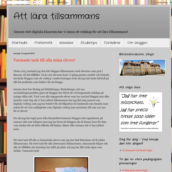 Att lära tillsammans