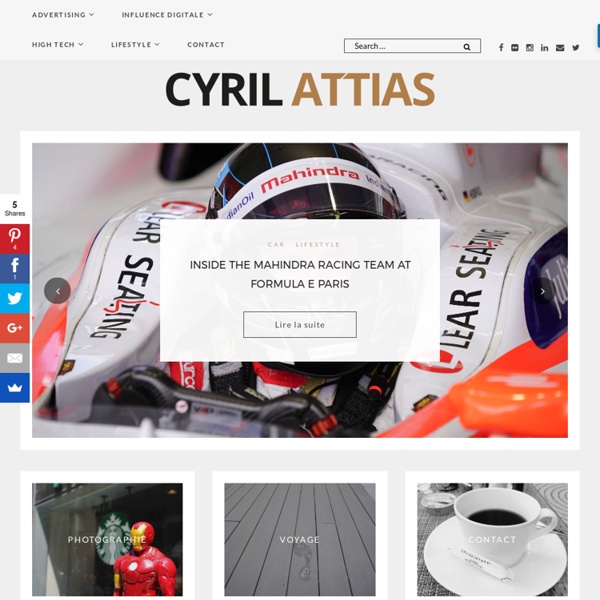 Le blog de Cyril Attias