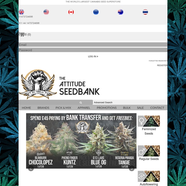 ATTITUDE SEEDBANK Cannabis Seeds