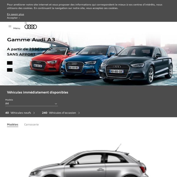 Audi France un site internet de haute qualité