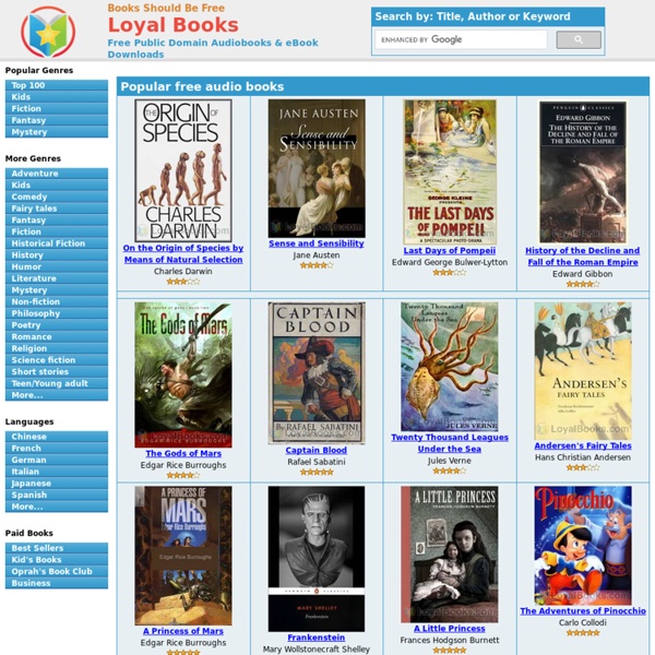 AudioOwl - Free Audio Books - Download mp3 and iPod format today!