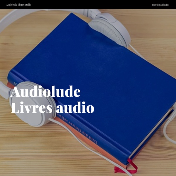 Audiolivres.info : livres audio gratuits