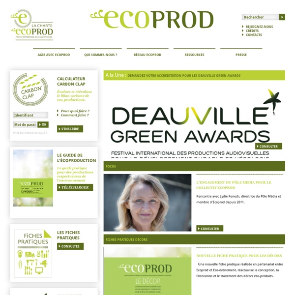 EcoProd le film vert