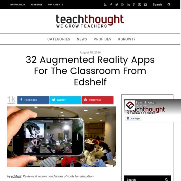 32 Augmented Reality Apps for the Classroom