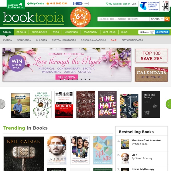 Books, Online Books, #1 Australian online bookstore, Buy Discount Books, eBooks and DVDs from Australia and the world.