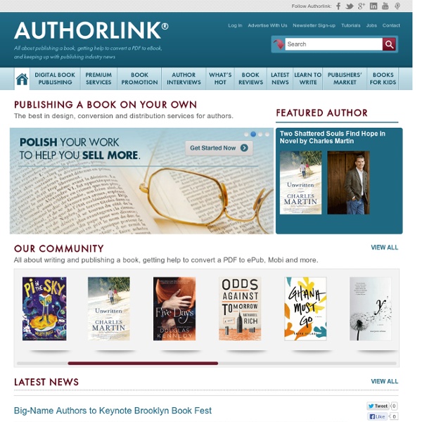Writing and Publishing News, Marketing, E-Books—Authorlink.com